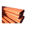Tubo de plástico liso corrugado